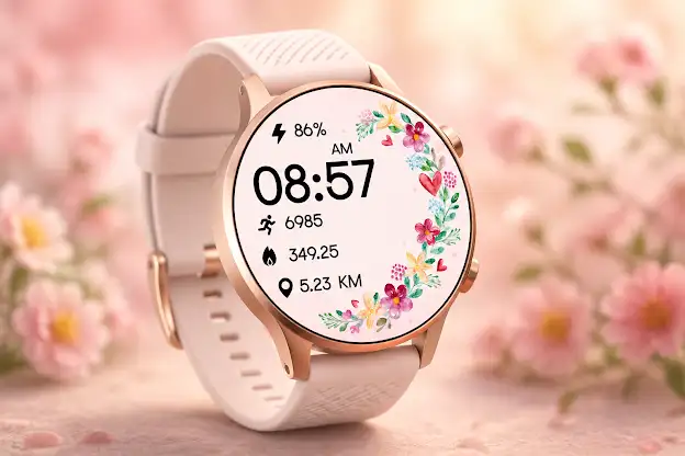 Blossom Floral Watch Face screenshot 1
