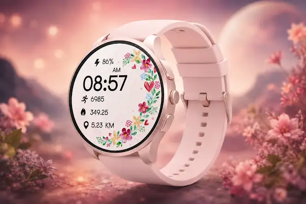 Blossom Floral Watch Face screenshot 4