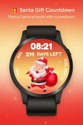 Santa Christmas CountdownWatch screenshot 5