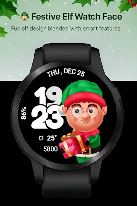 Xmas WatchFace Wear OS screenshot 3