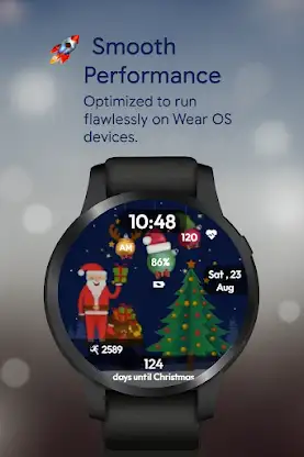 Animated Xmas Countdown Watch screenshot 7