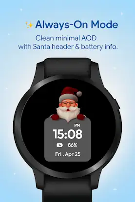 Santa Xmas Countdown WatchFace screenshot 4