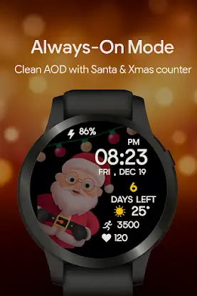Xmas Weather Countdown Watch screenshot 3