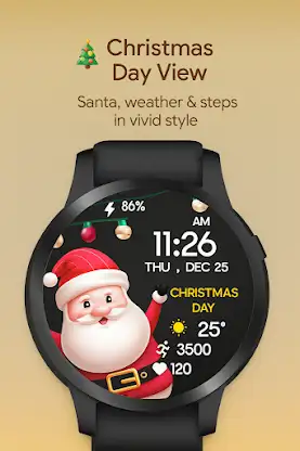 Xmas Weather Countdown Watch screenshot 6