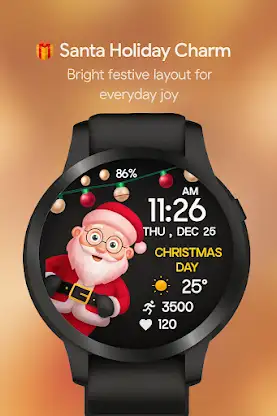 Xmas Weather Countdown Watch screenshot 7