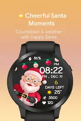 Xmas Weather Countdown Watch screenshot 8