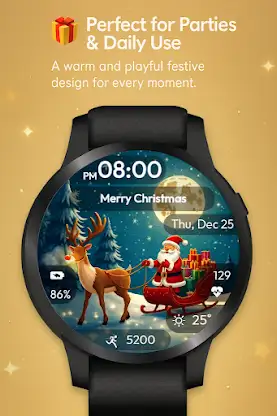 Xmas Magic WatchFace screenshot 7