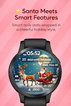 Xmas Magic WatchFace screenshot 8