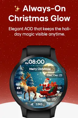 Xmas Magic WatchFace screenshot 4