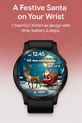 Xmas Magic WatchFace screenshot 3