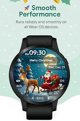 Xmas Magic WatchFace screenshot 5