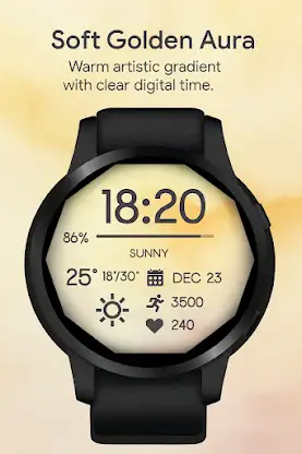 Artistic Aura WatchFace screenshot 1
