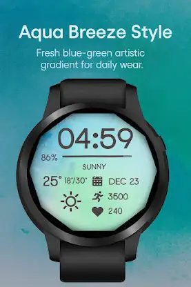 Artistic Aura WatchFace screenshot 5