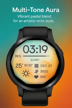 Artistic Aura WatchFace screenshot 4