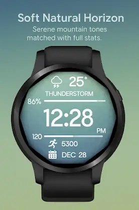 Mountain & Sea WatchFace screenshot 7
