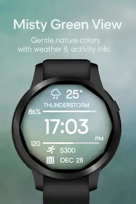 Mountain & Sea WatchFace screenshot 6