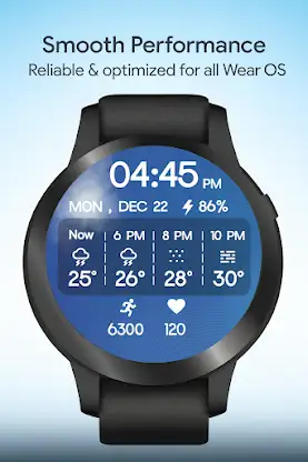 Hourly Weather Digital Watch screenshot 7