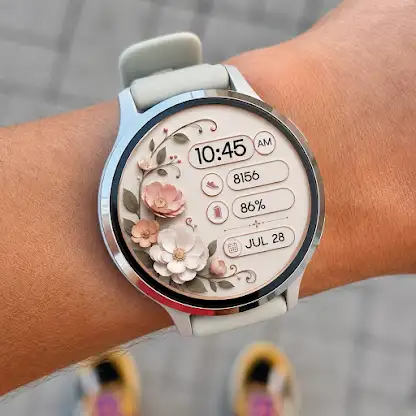 Elegant Blossom WatchFace screenshot 7