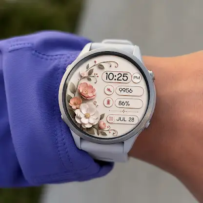Elegant Blossom WatchFace screenshot 8