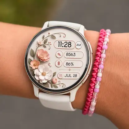 Elegant Blossom WatchFace screenshot 6