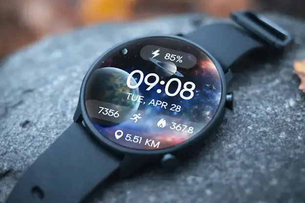 Galaxy Space Watch Face screenshot 2