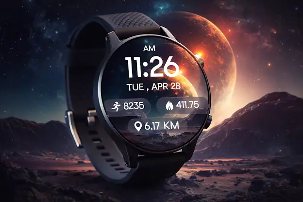 Galaxy Space Watch Face screenshot 1
