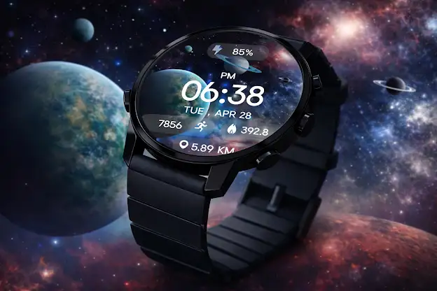 Galaxy Space Watch Face screenshot 6