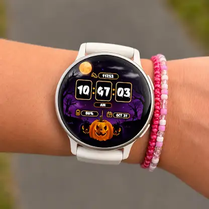 Halloween Pumpkin Watch Face screenshot 5