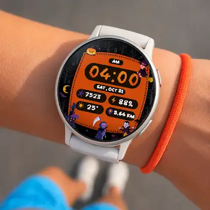 Halloween Spooky Watch Face screenshot 4