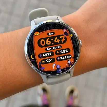 Halloween Spooky Watch Face screenshot 5