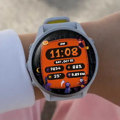 Halloween Spooky Watch Face screenshot 6