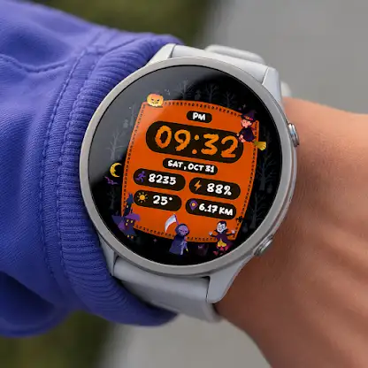 Halloween Spooky Watch Face screenshot 8