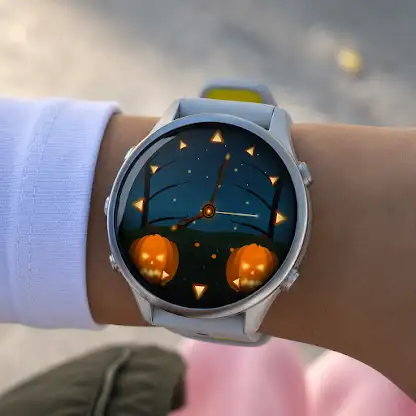 Halloween Analog Watch Face screenshot 5