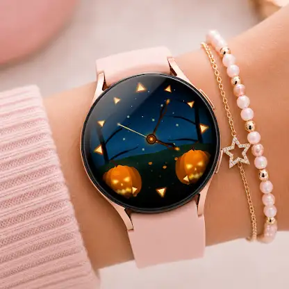 Halloween Analog Watch Face screenshot 3