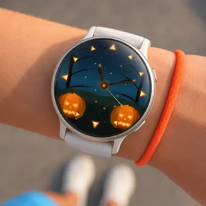 Halloween Analog Watch Face screenshot 7