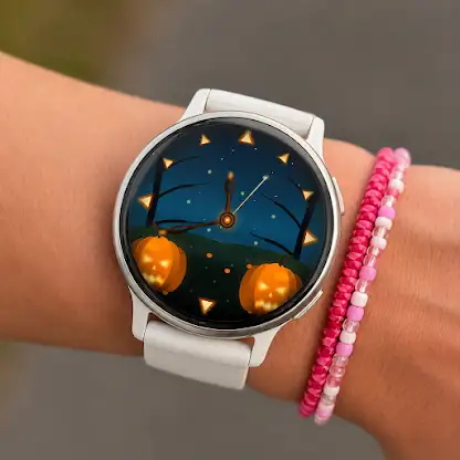Halloween Analog Watch Face screenshot 4