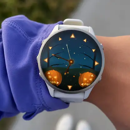 Halloween Analog Watch Face screenshot 6