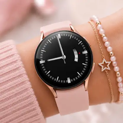 Minimal Dark Watch Face screenshot 3