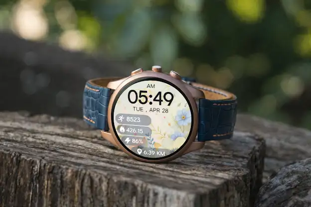 Floral Minimal WatchFace screenshot 5