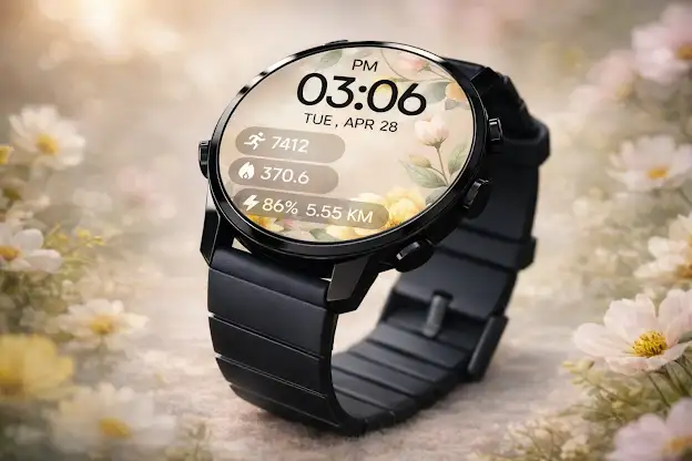Floral Minimal WatchFace screenshot 6