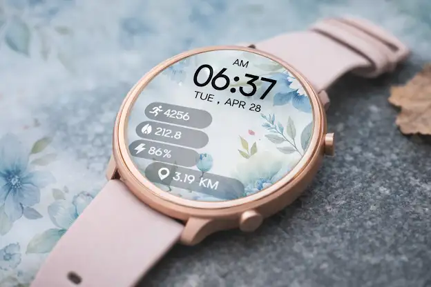 Floral Minimal WatchFace screenshot 3