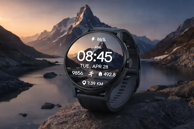 Mountain Glow DigitalWatchFace screenshot 7