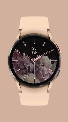 Vintage Bloom Watch Face screenshot 2