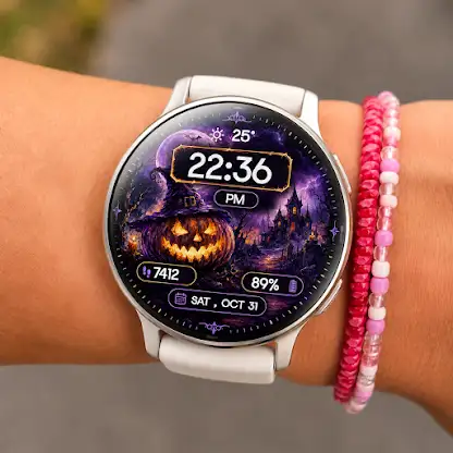 Pumpkin Castle Watch Face screenshot 3