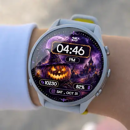 Pumpkin Castle Watch Face screenshot 5