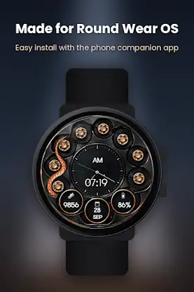 Snake Gear Animated Watch Face screenshot 8