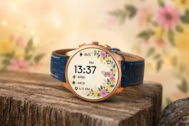Spring Flora Wear OS screenshot 7