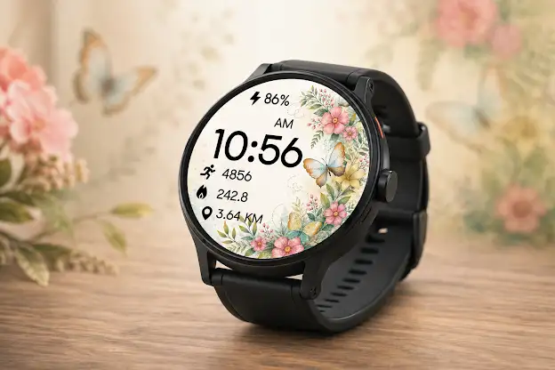 Spring Flora Wear OS screenshot 8