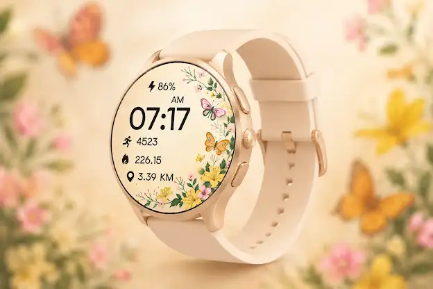 Spring Flora Wear OS screenshot 6