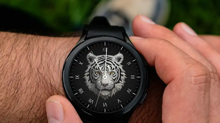 Animals Tiger WatchFace screenshot 1